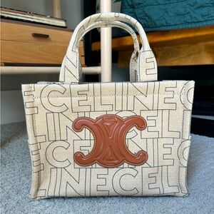 SOLD Celine Cabas All Over Print Small Thais Bag